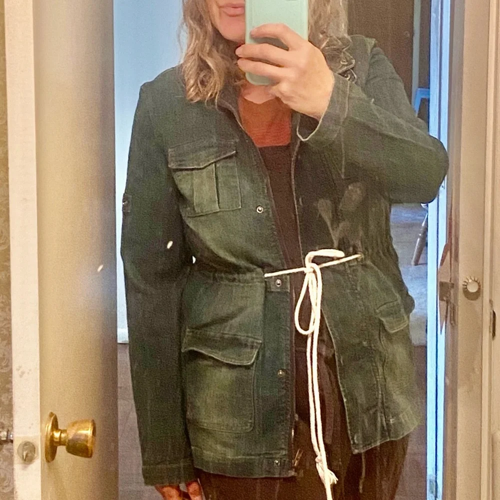 Denim Utility Jacket - Picture 5 of 5